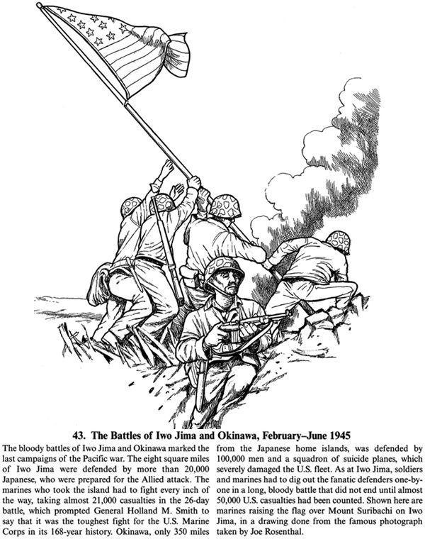 31 Historic World War 2 Coloring Pages Printable 8