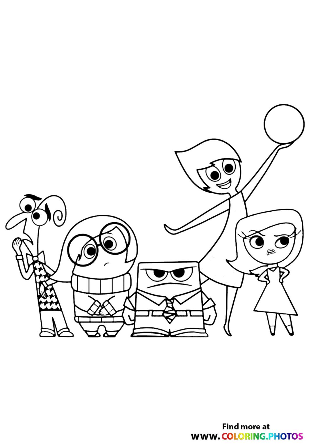 31 Inside Out Coloring Pages Printable 12