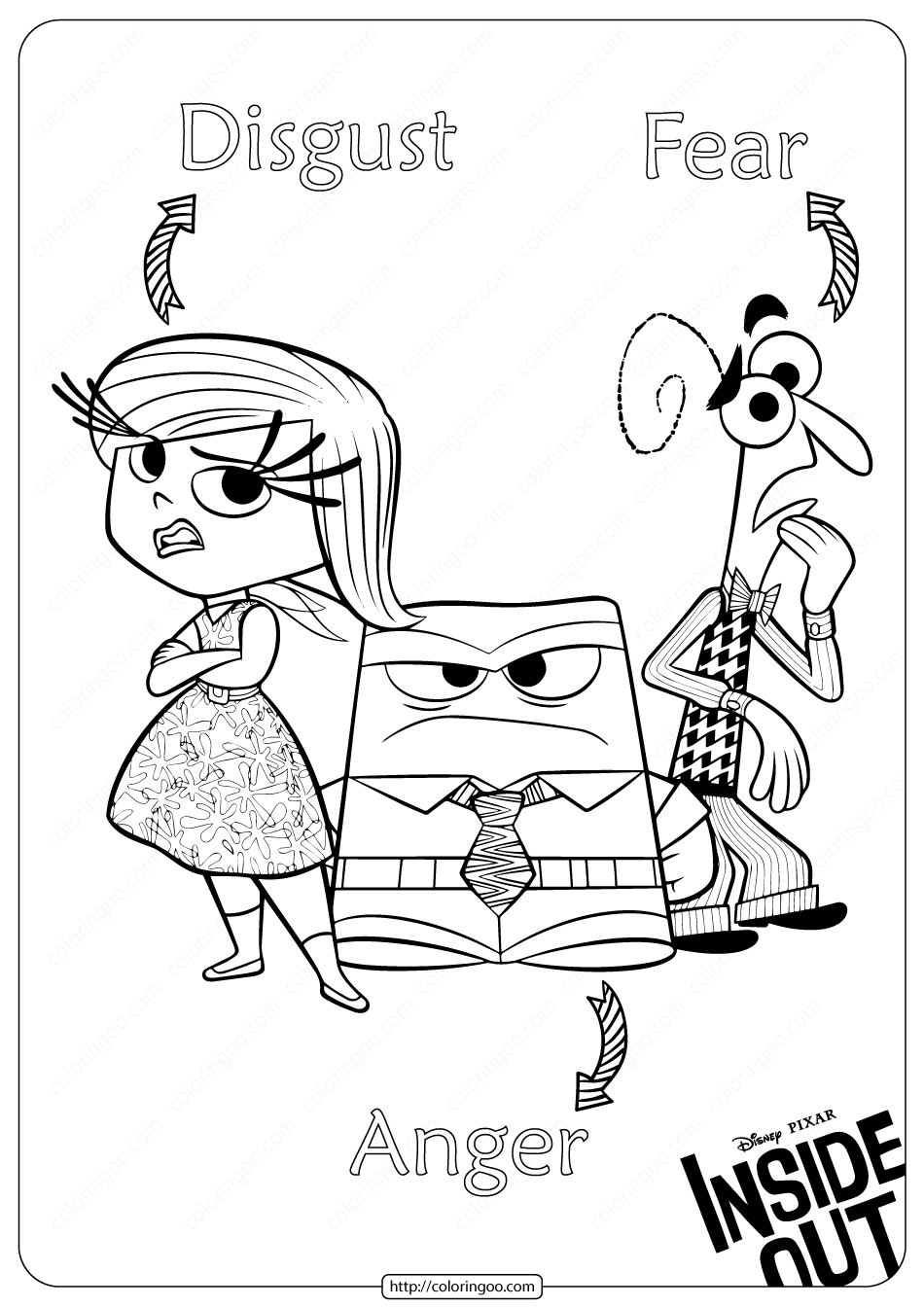 31 Inside Out Coloring Pages Printable 22