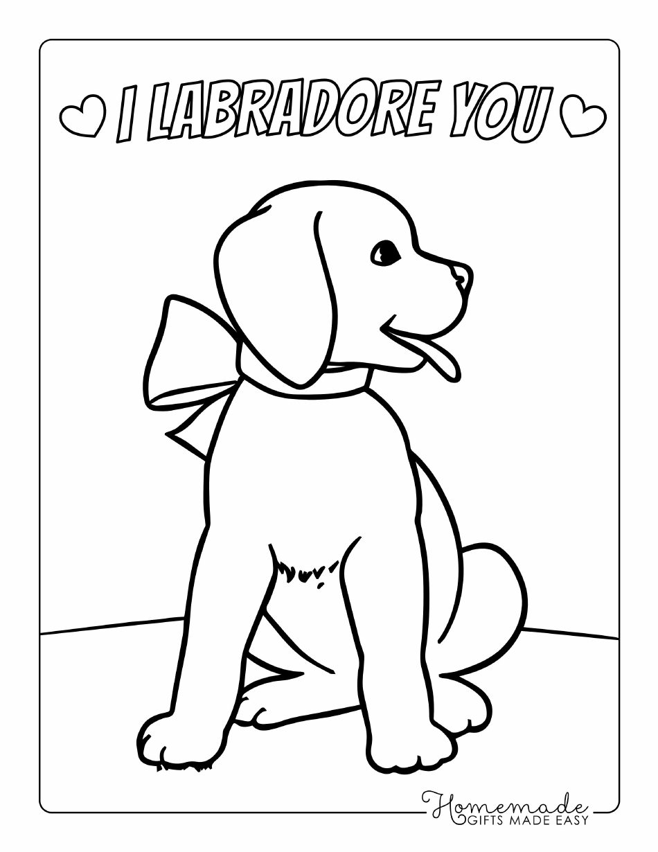 31 Labrador Coloring Pages Printable 27