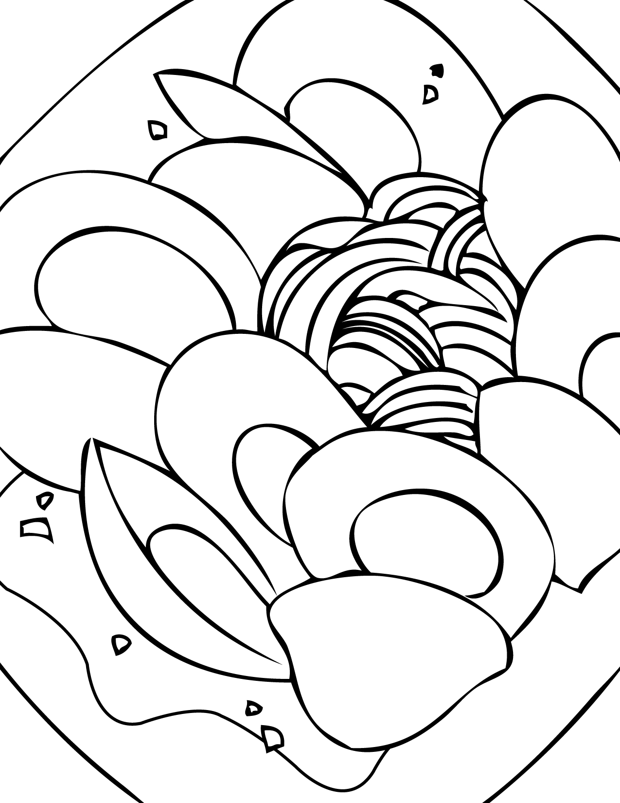 31 Unique Clam Coloring Pages Printable 30