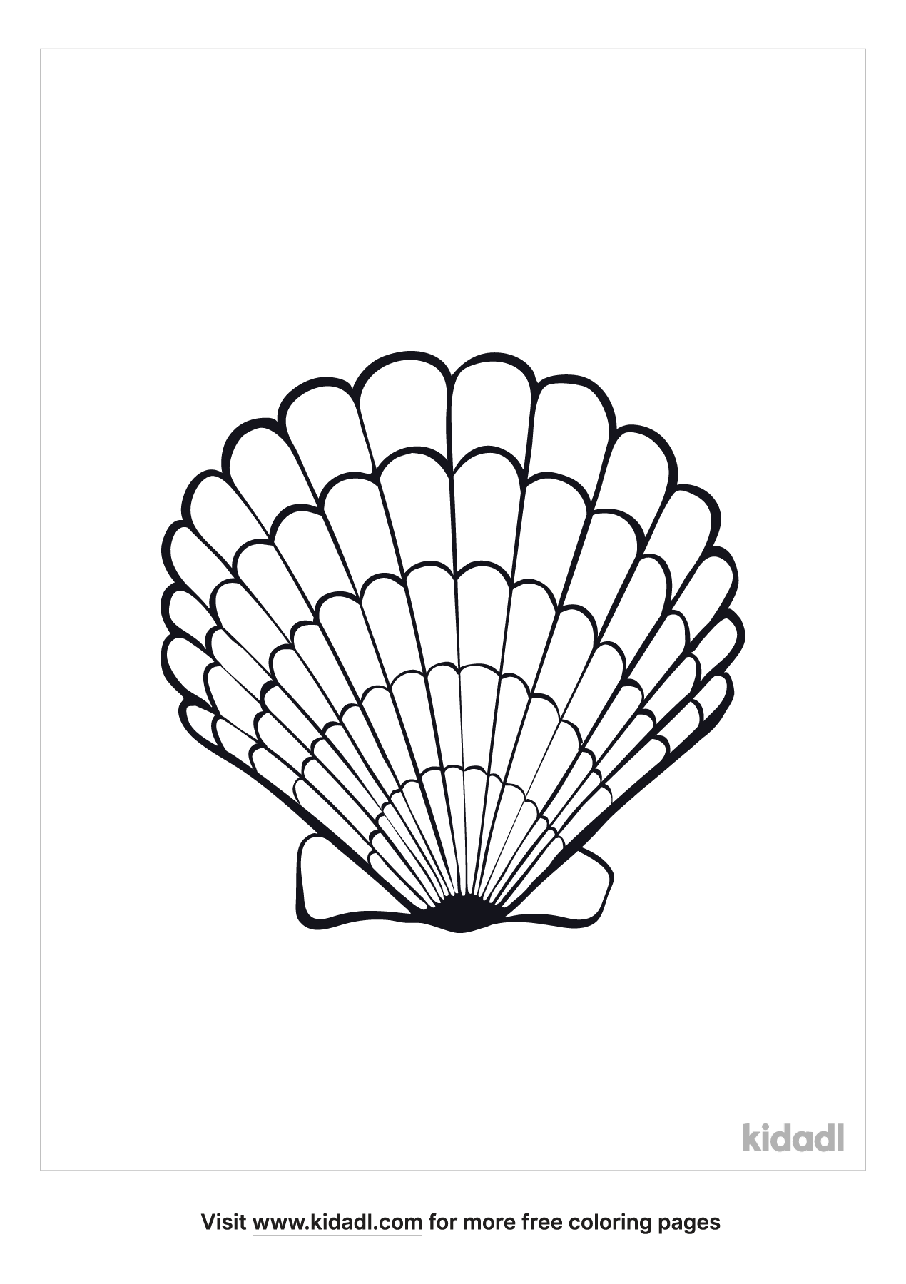 unique clam coloring pages printable jpg