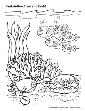 31 Unique Clam Coloring Pages Printable 6