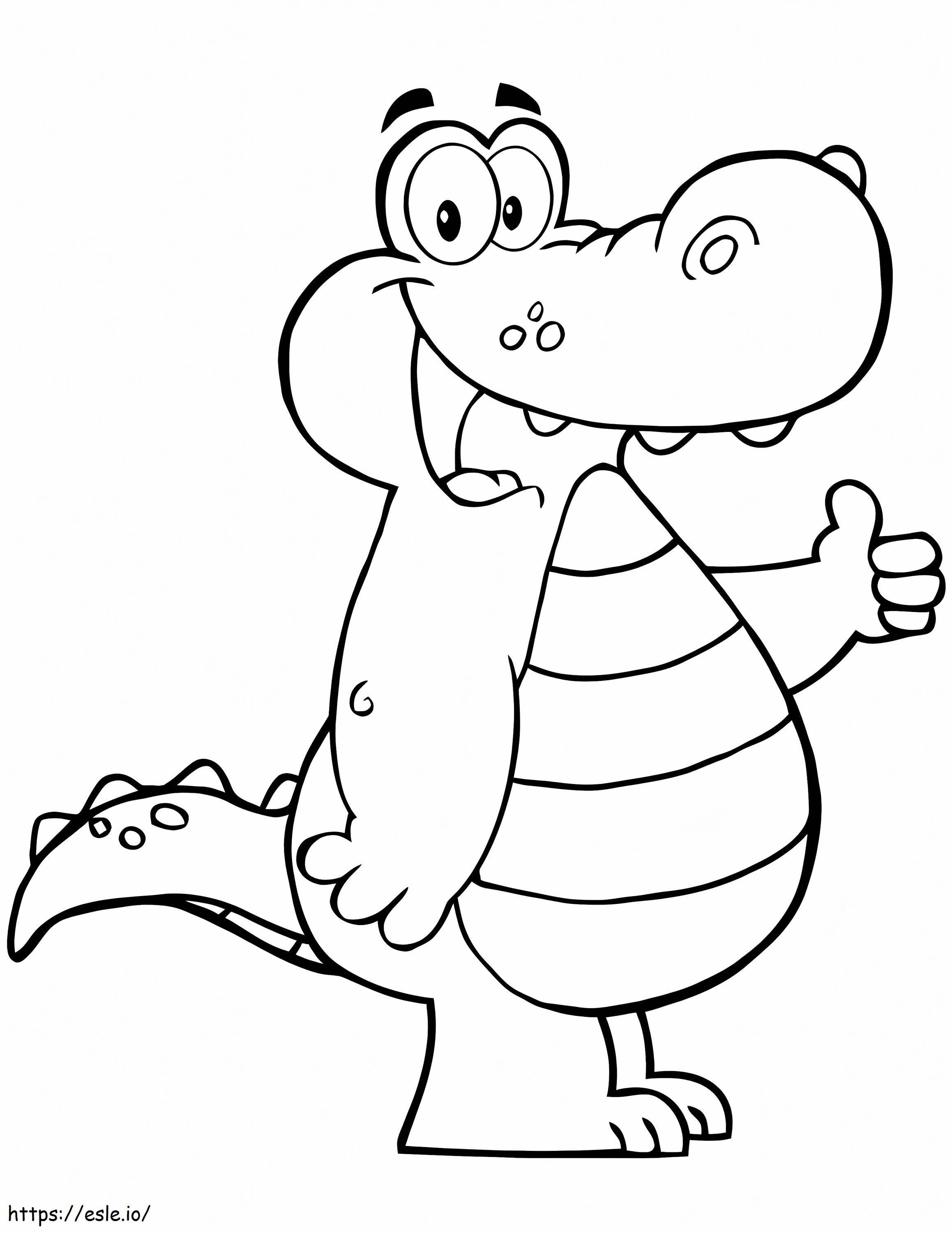 32 Alligator Coloring Pages PDF Printable 31