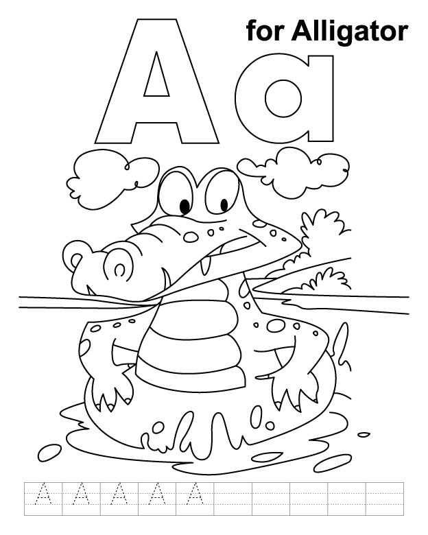 32 Alligator Coloring Pages PDF Printable 33