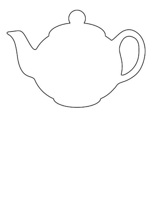 32 Charming Teapot Coloring Pages Printable 17