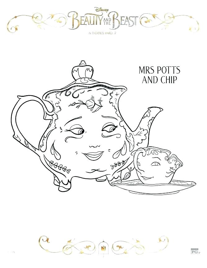 32 Charming Teapot Coloring Pages Printable 18