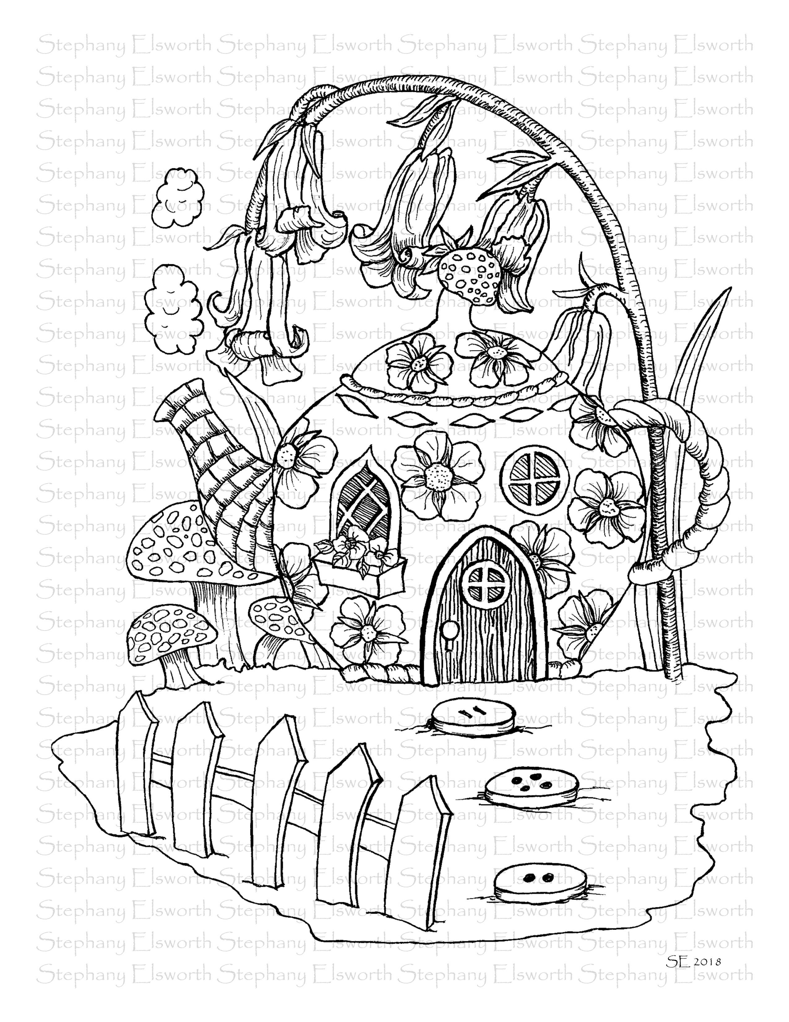 32 Charming Teapot Coloring Pages Printable 20