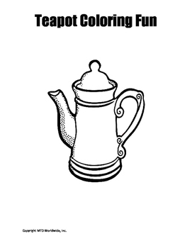 charming teapot coloring pages printable jpg