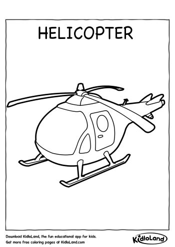 32 Cool Helicopters Coloring Pages Printable 7