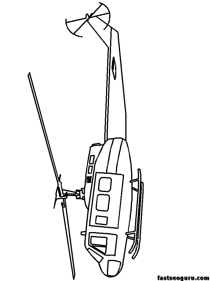 32 Cool Helicopters Coloring Pages Printable 8