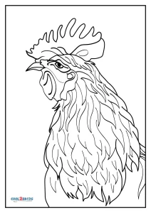 32 Cute Chicken Coloring Pages Printable 15