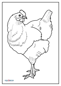 cute chicken coloring pages printable jpg