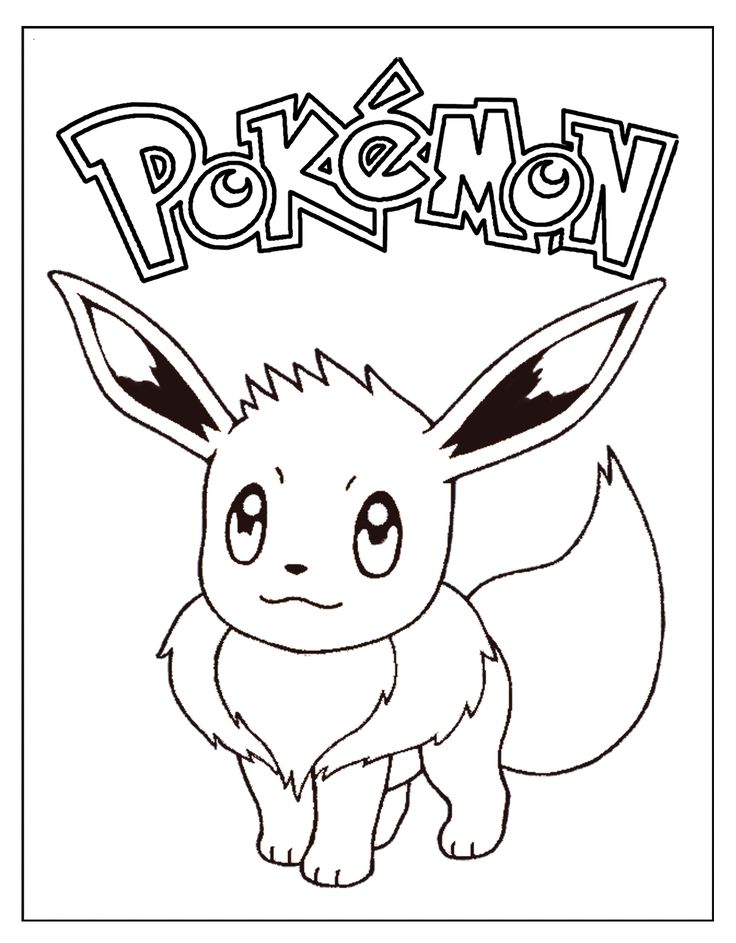 32 Eevee Coloring Pages Printable 23