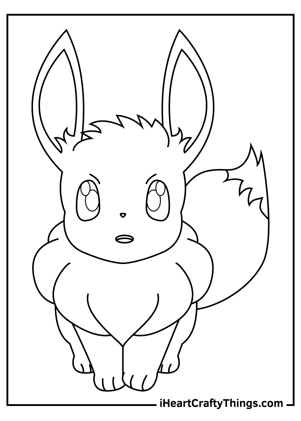 32 Eevee Coloring Pages Printable 32