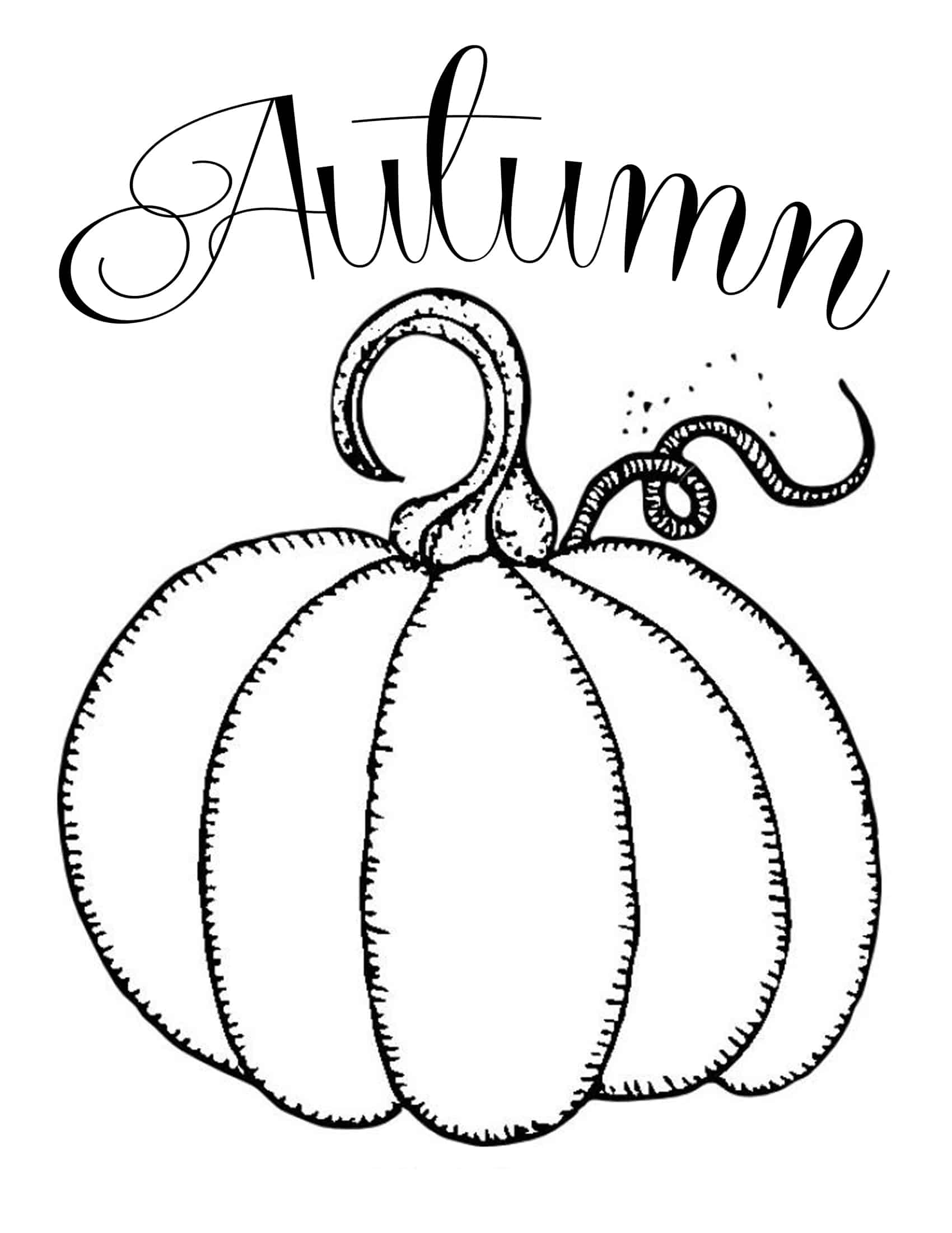 32 Fall Food Coloring Pages Printable 25