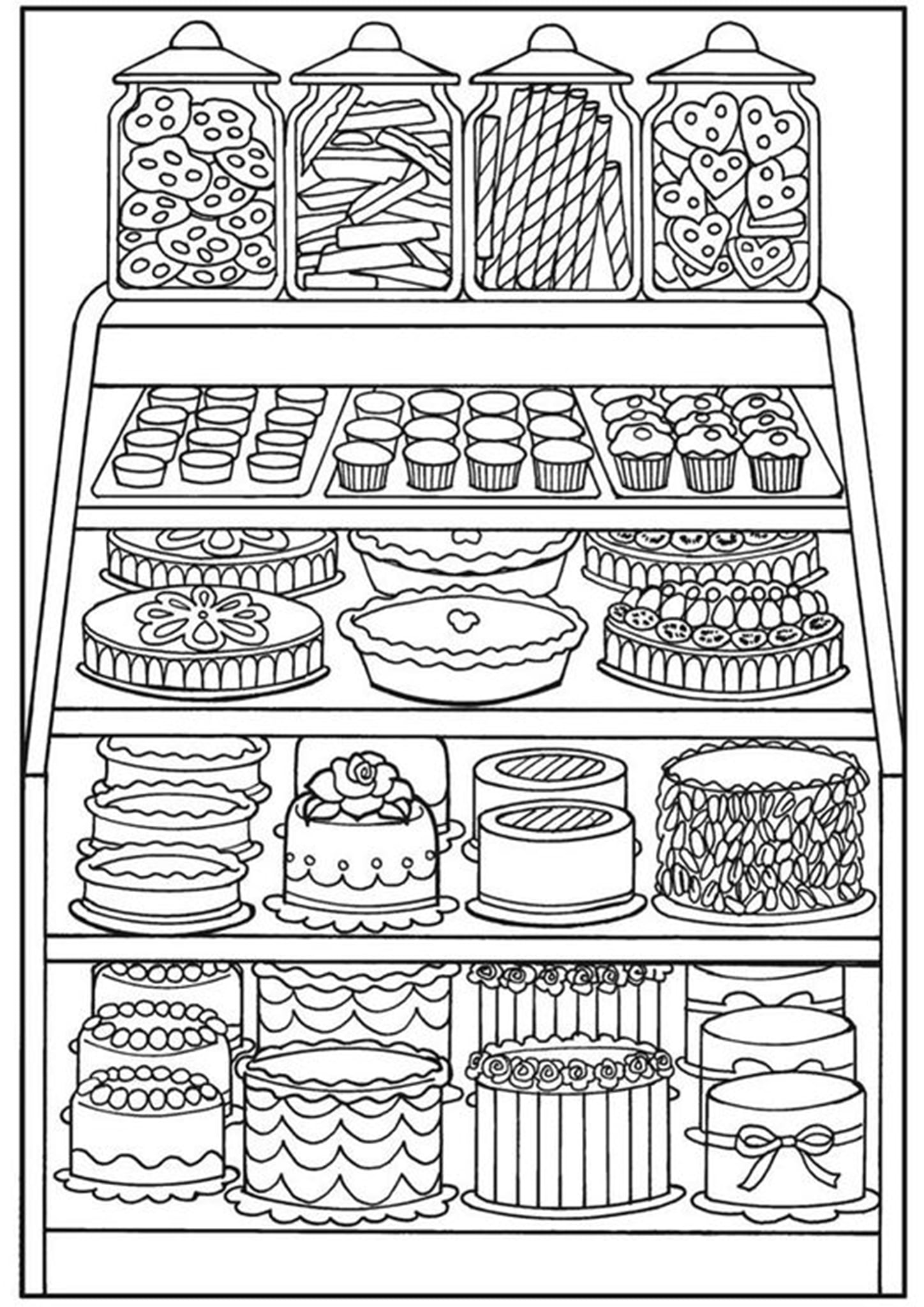 32 Fall Food Coloring Pages Printable 27