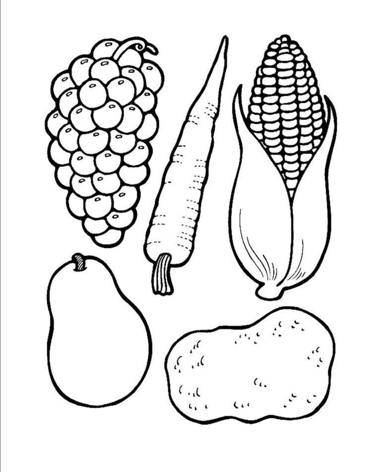 fall food coloring pages printable jpg