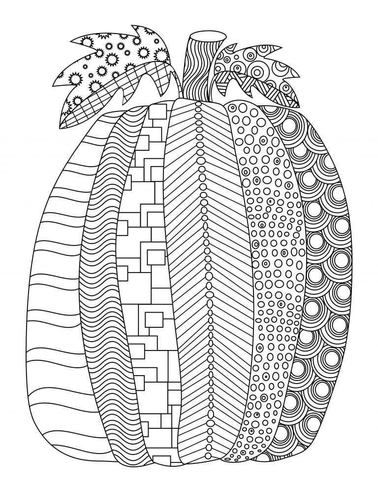 32 Festive October Coloring Pages Printable 35