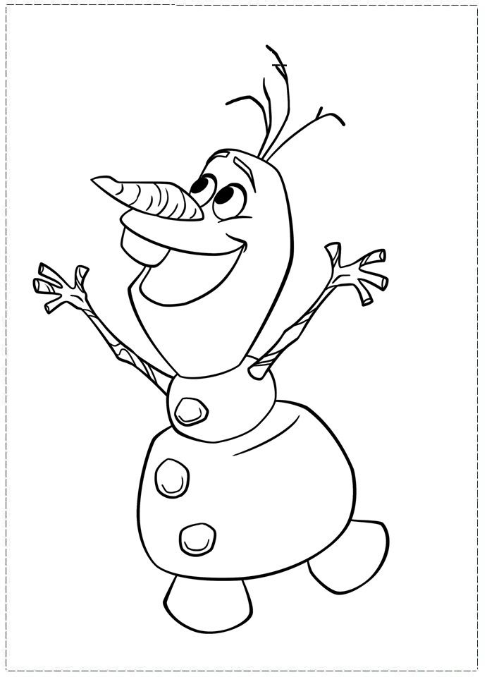 32 Frozens Olaf Coloring Pages Printable 28