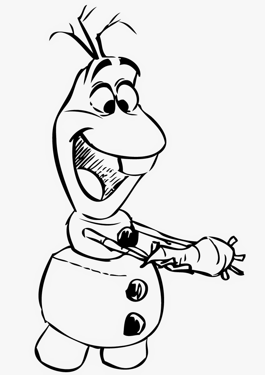 32 Frozens Olaf Coloring Pages Printable 30