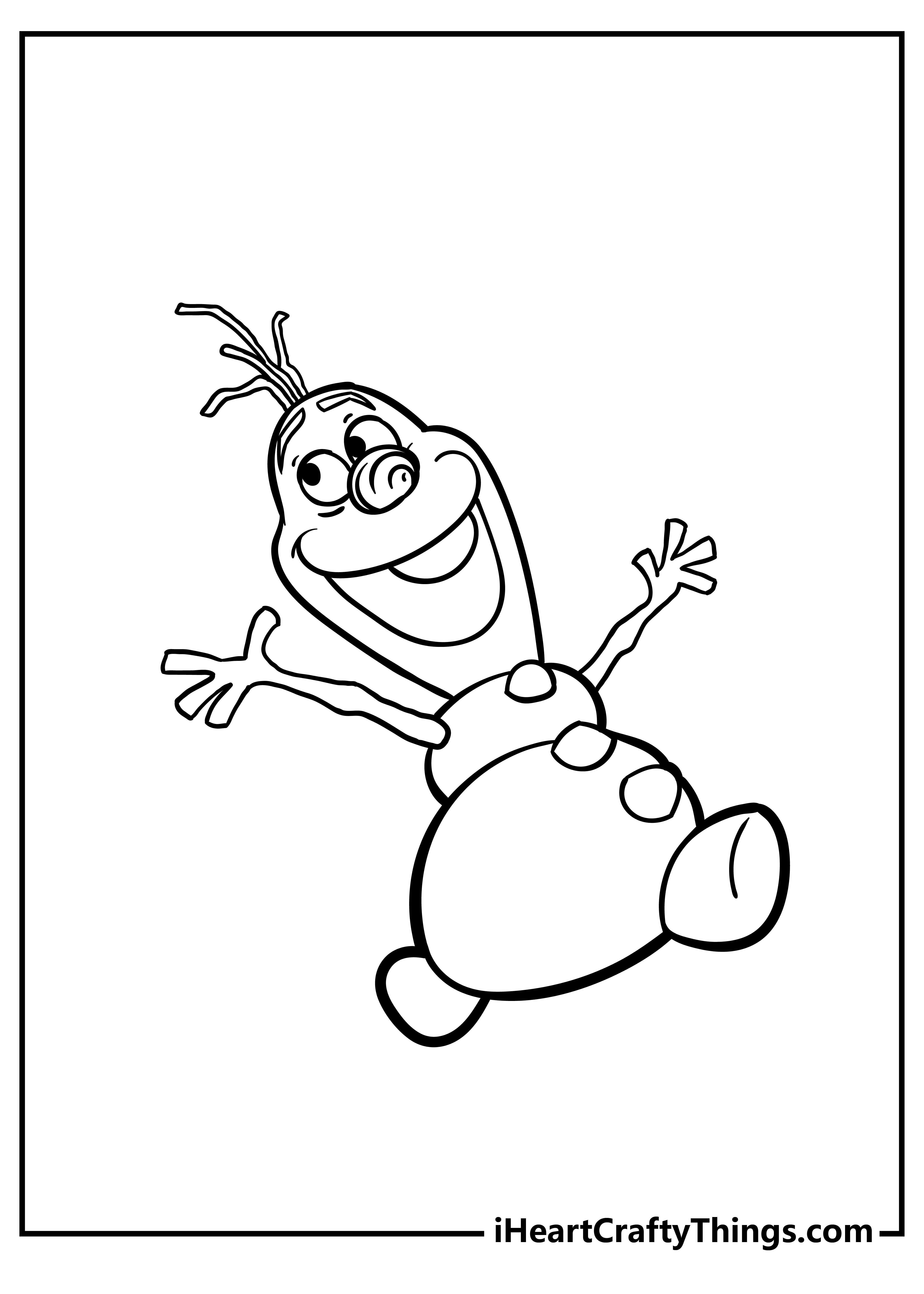 32 Frozens Olaf Coloring Pages Printable 32