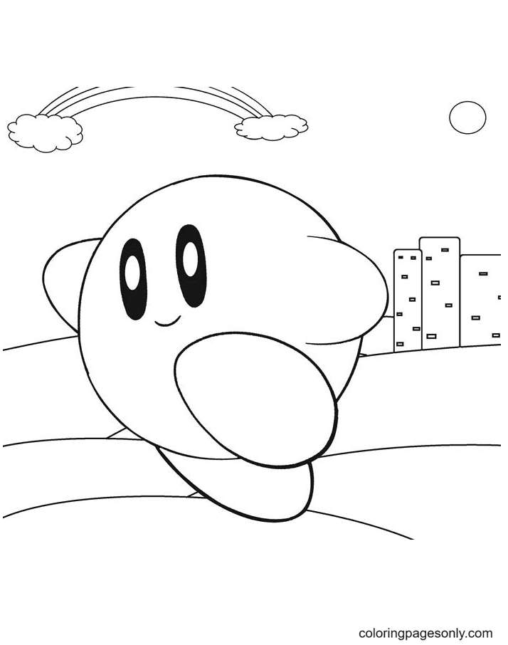 kirby coloring pages printable jpg