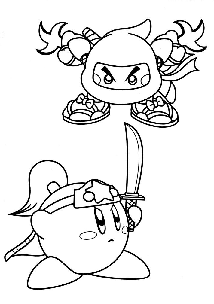 32 Kirby Coloring Pages Printable 16