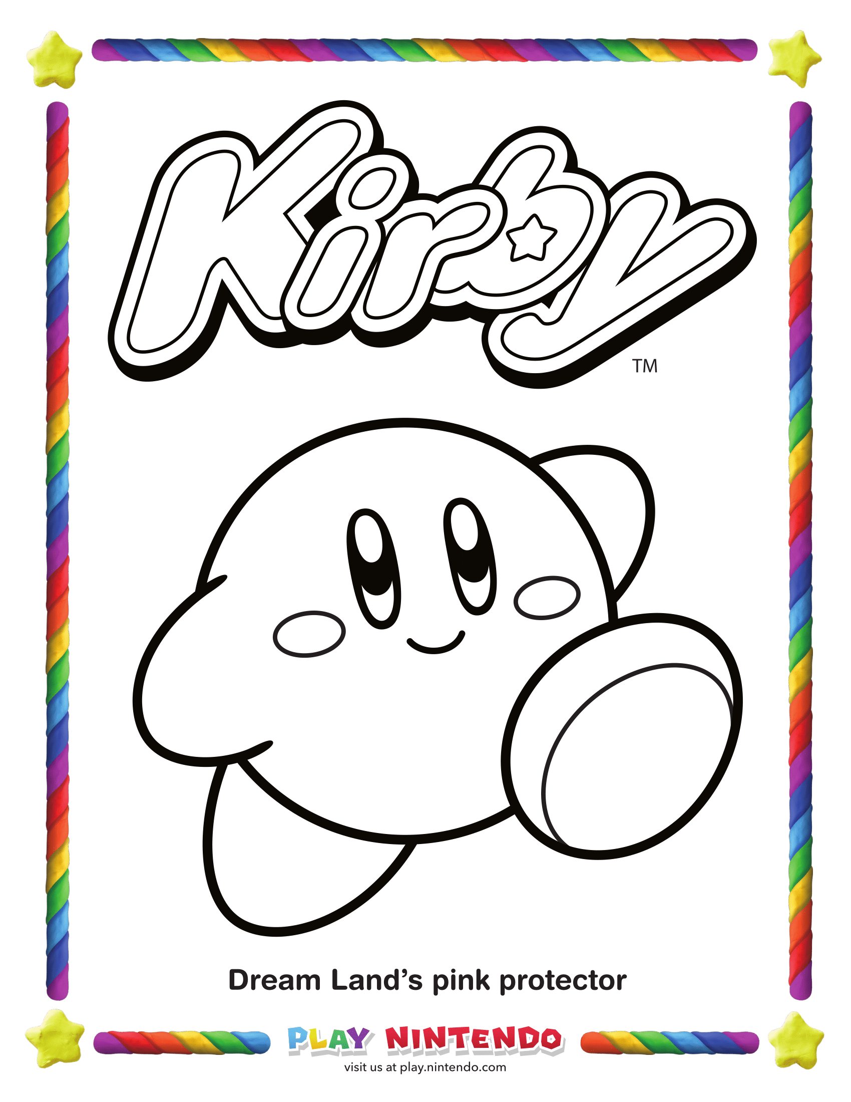 32 Kirby Coloring Pages Printable 26