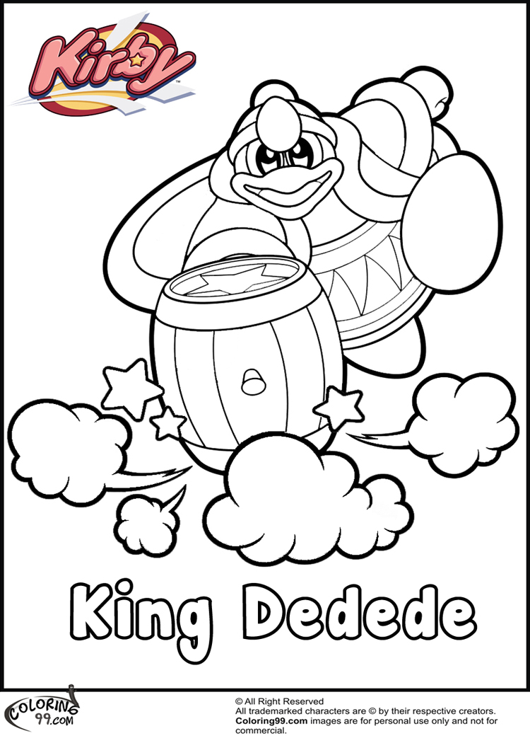 32 Kirby Coloring Pages Printable 29