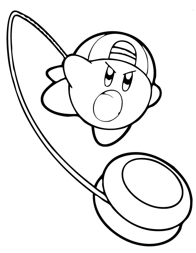 kirby coloring pages printable jpg