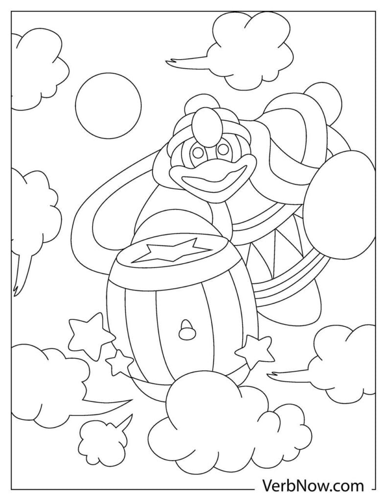 32 Kirby Coloring Pages Printable 35