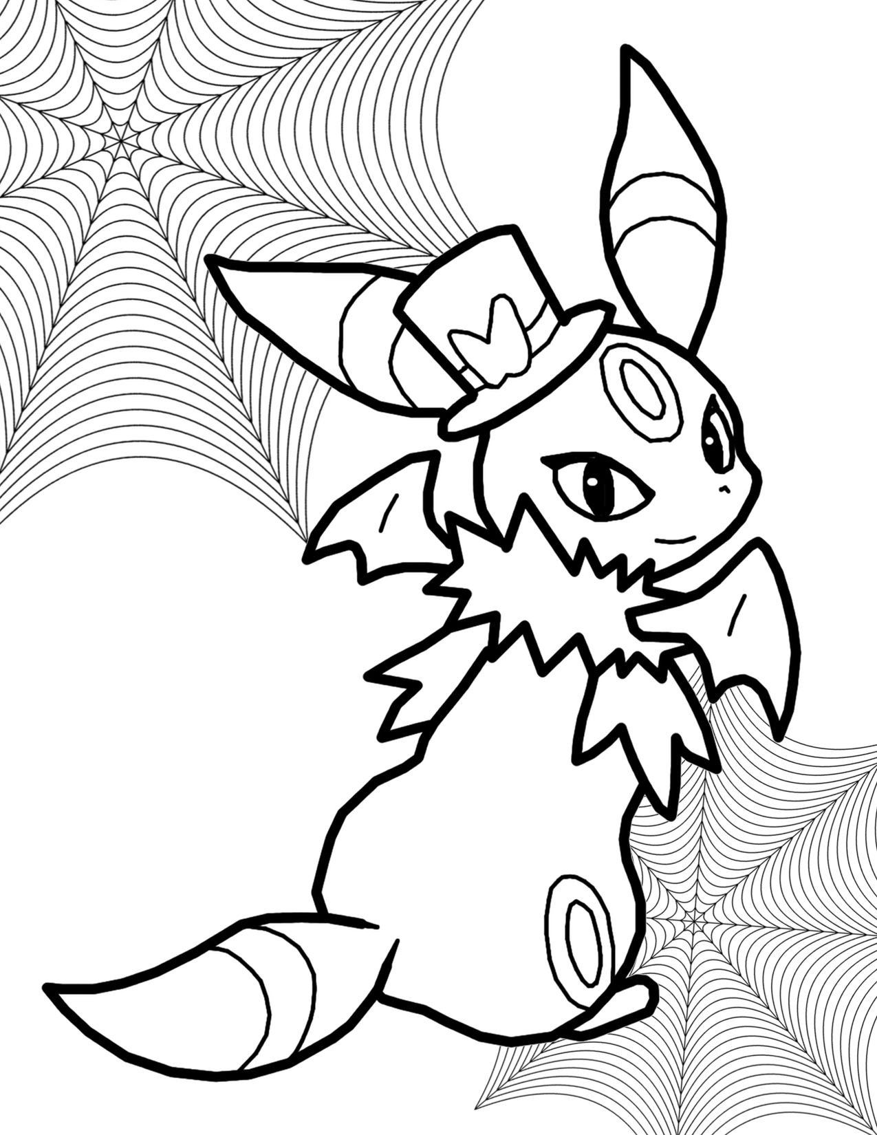 32 Leafeon Coloring Pages Printable 12