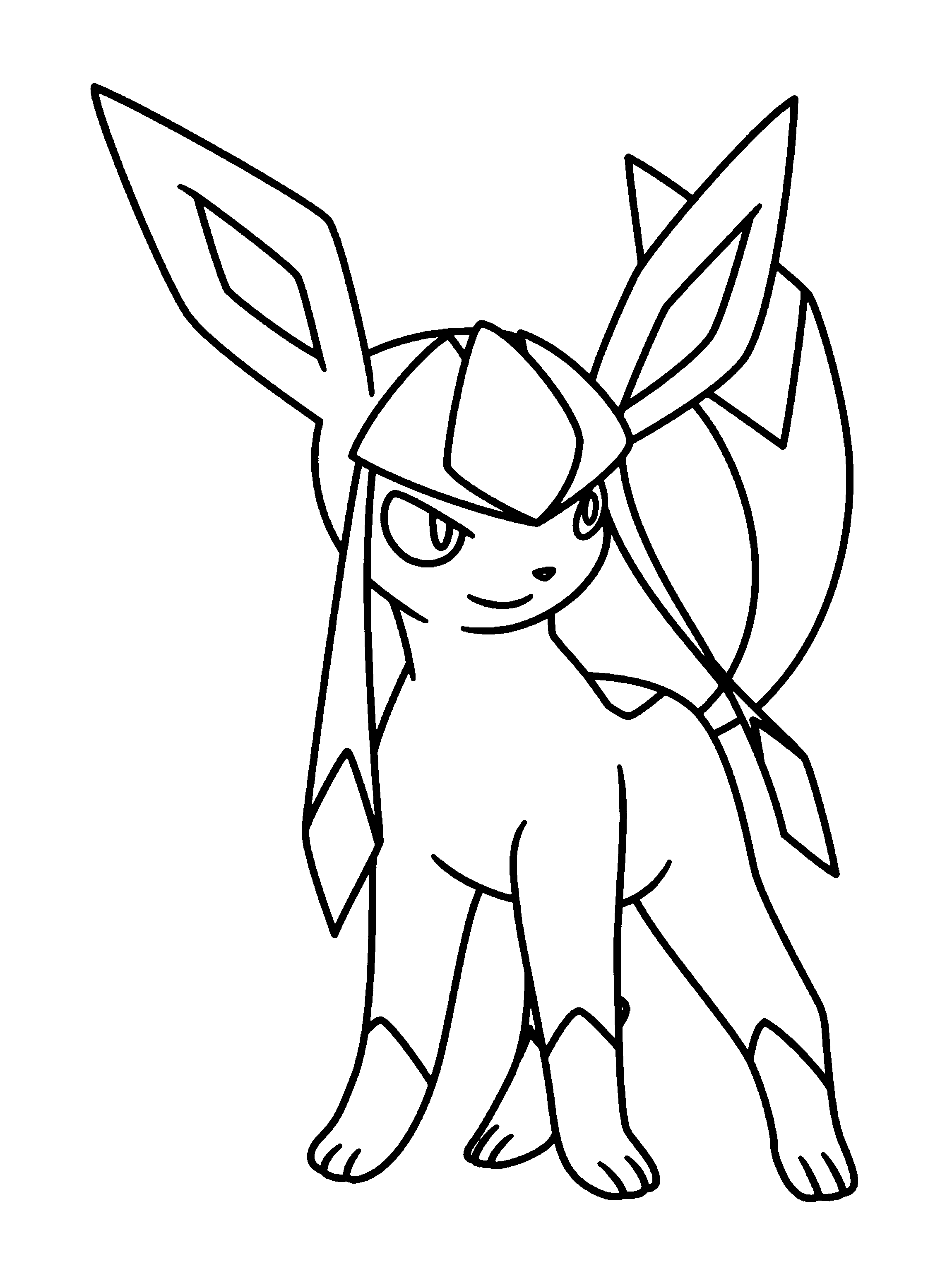 leafeon coloring pages printable jpg