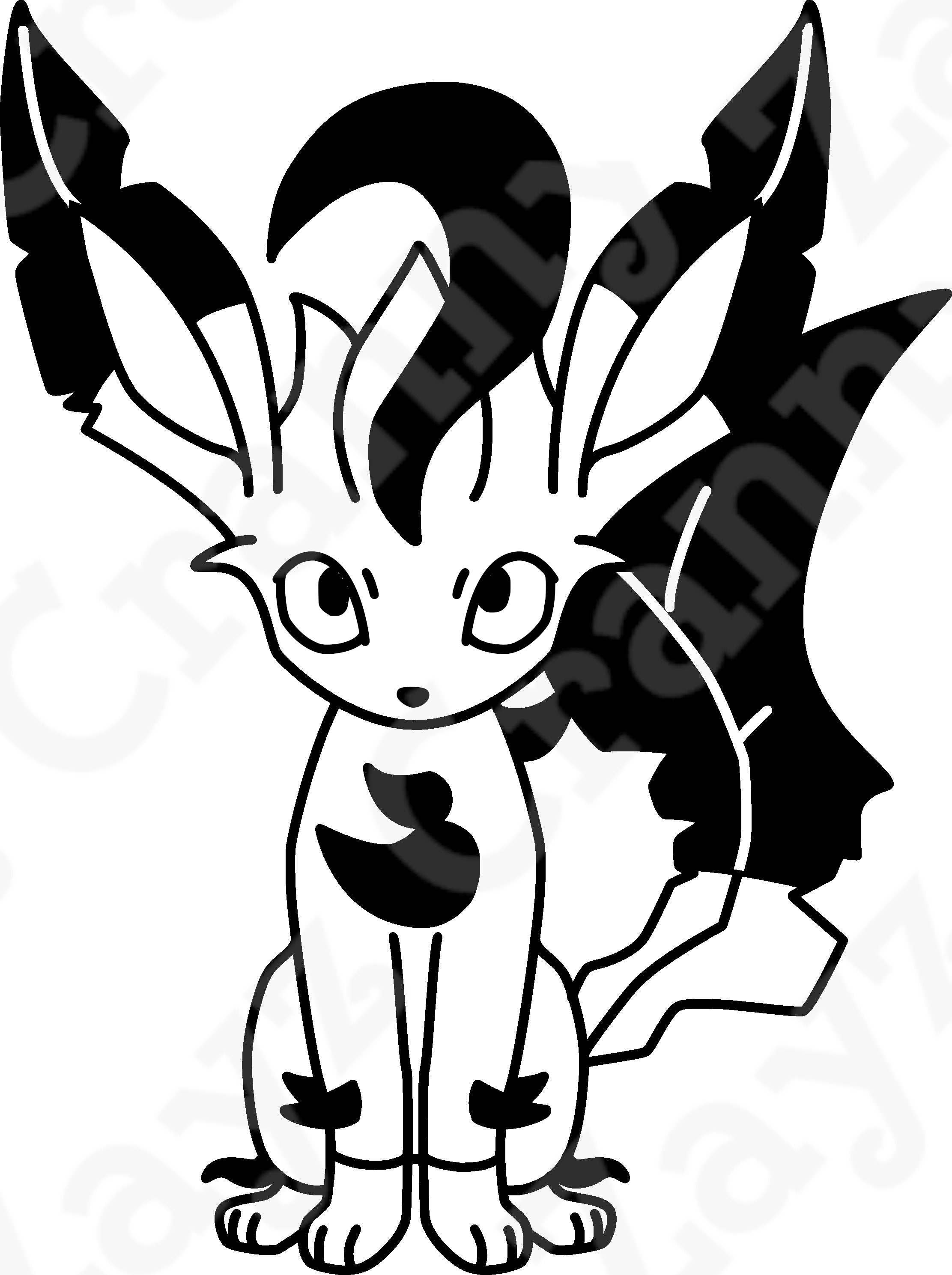 32 Leafeon Coloring Pages Printable 34