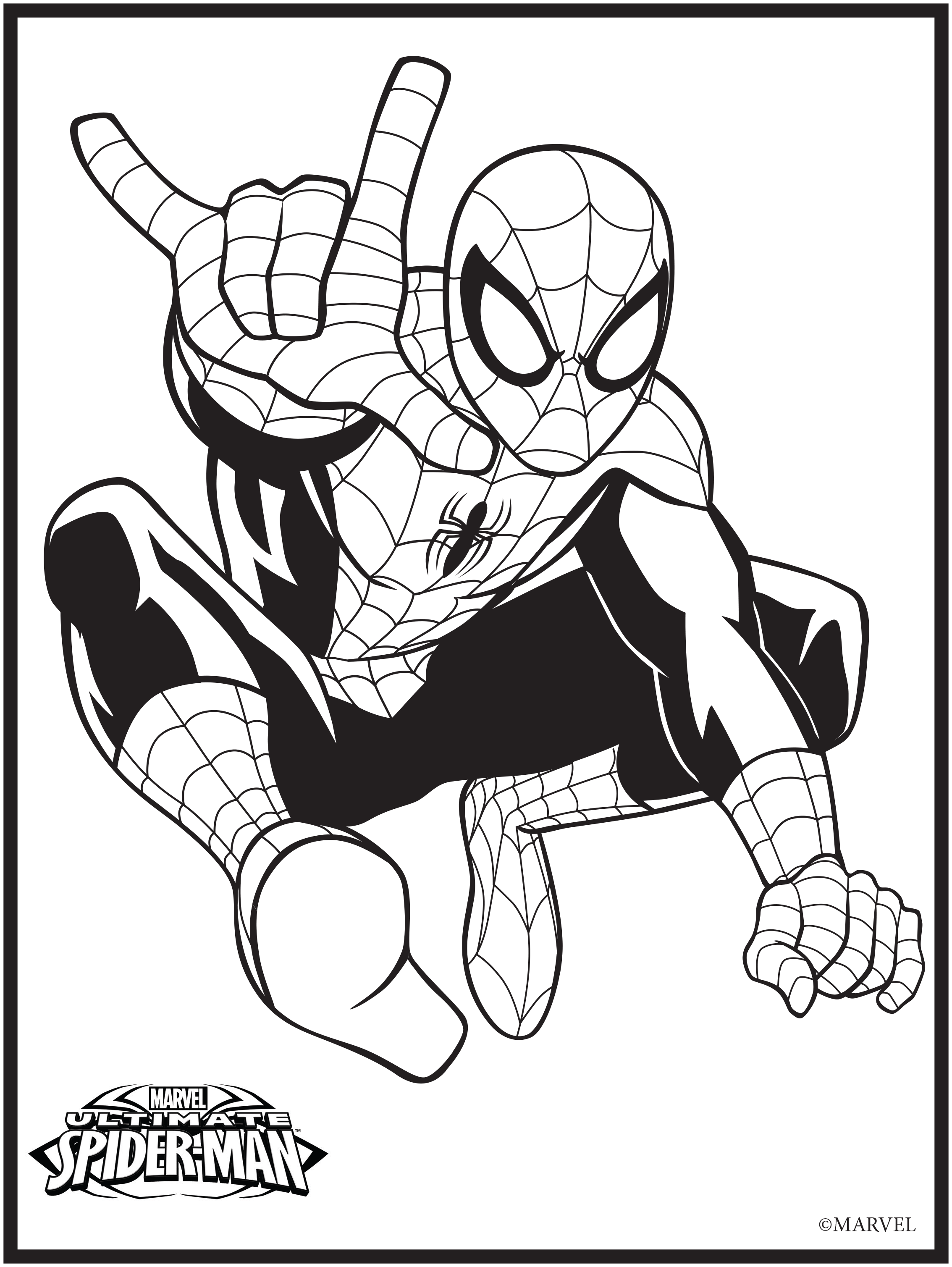 32 Marvel Coloring Pages Printable 19