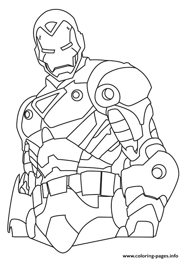 32 Marvel Coloring Pages Printable 23