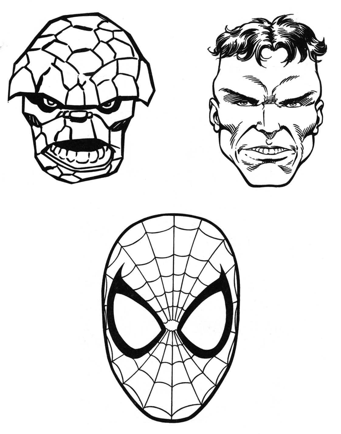 32 Marvel Coloring Pages Printable 6