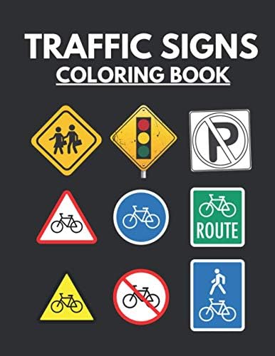 32 Preschool Traffic Signs Coloring Pages Printable 12