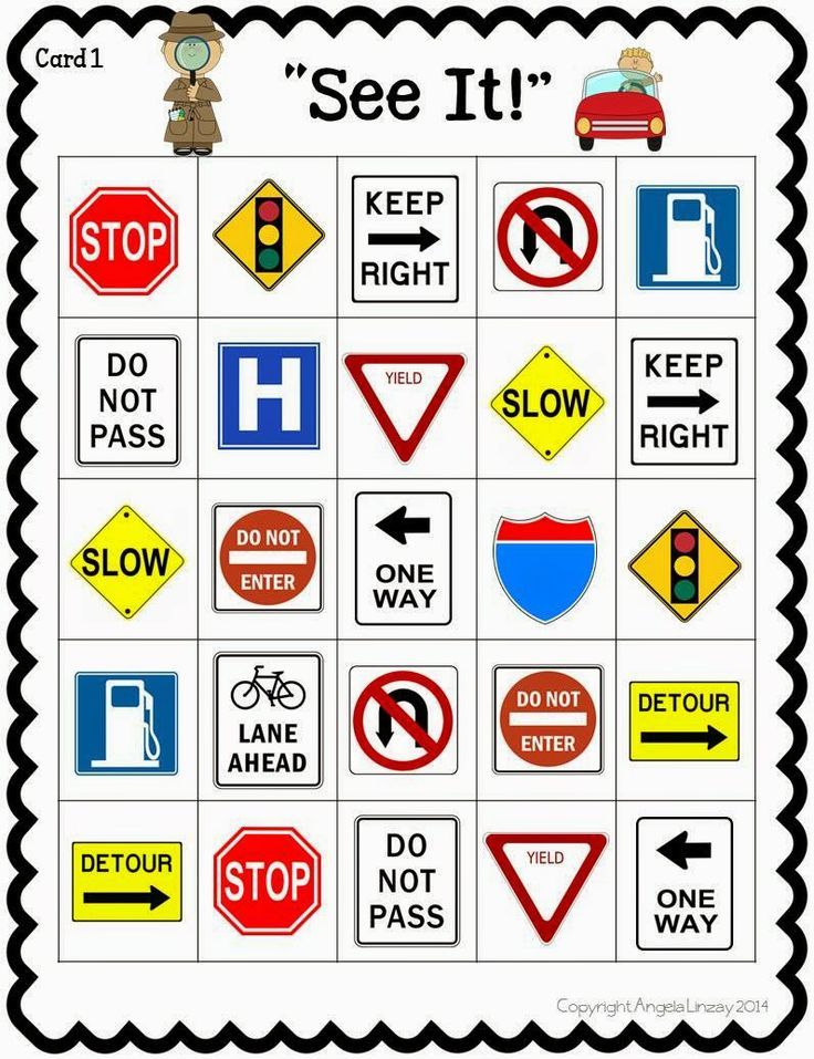 32 Preschool Traffic Signs Coloring Pages Printable 19