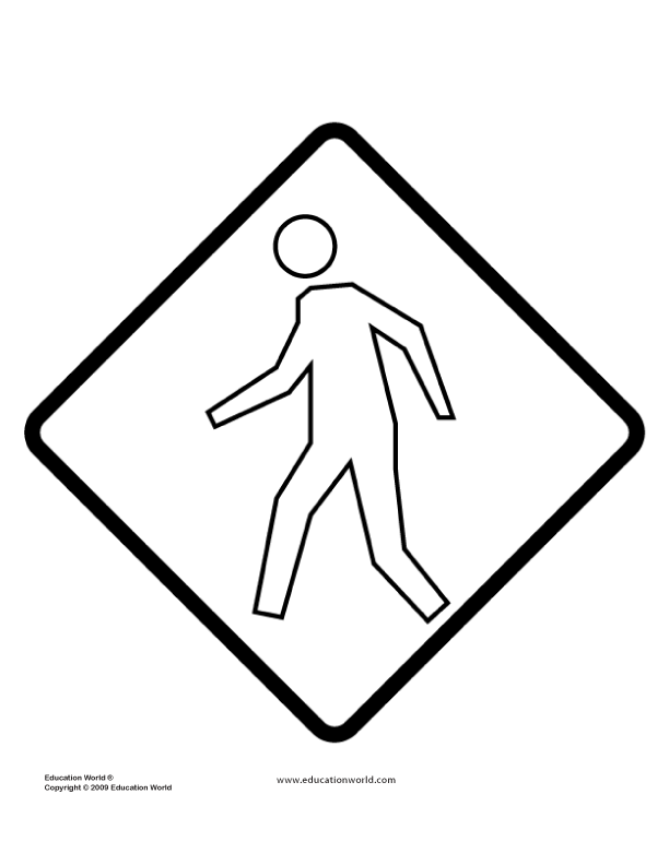 32 Preschool Traffic Signs Coloring Pages Printable 32