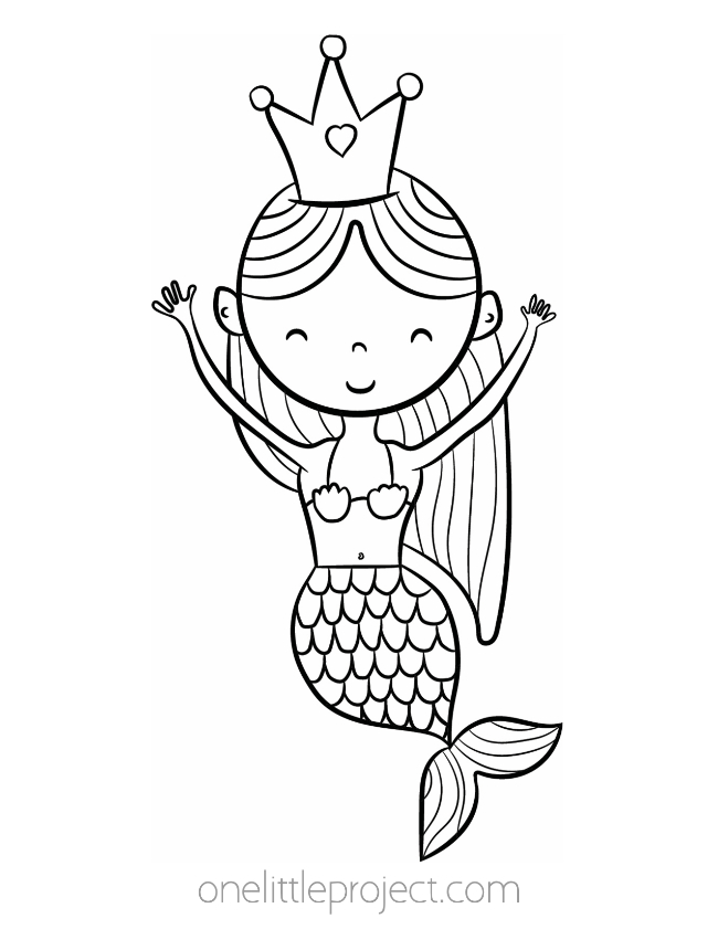 spooky evil mermaid coloring pages printable jpg