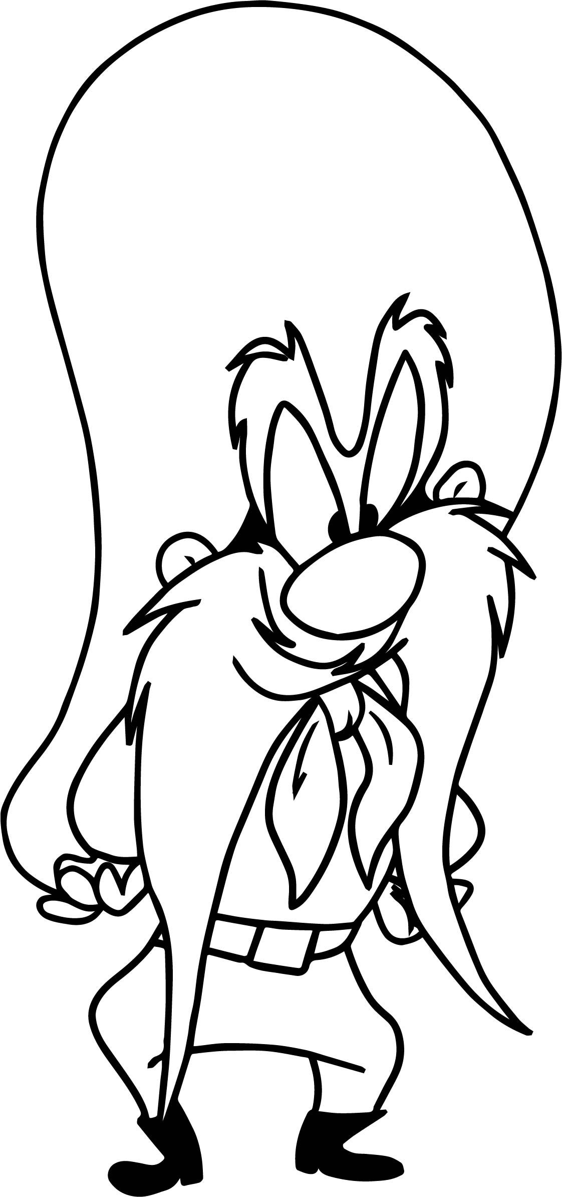 zany taz coloring page printable jpg