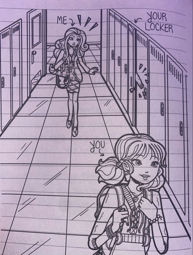 33 Dork Diaries Mackenzie Coloring Pages Printable 20