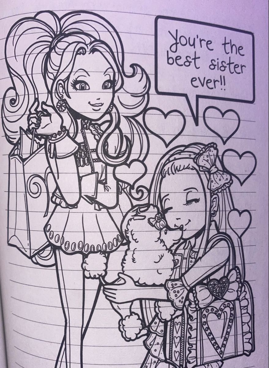 33 Dork Diaries Mackenzie Coloring Pages Printable 21