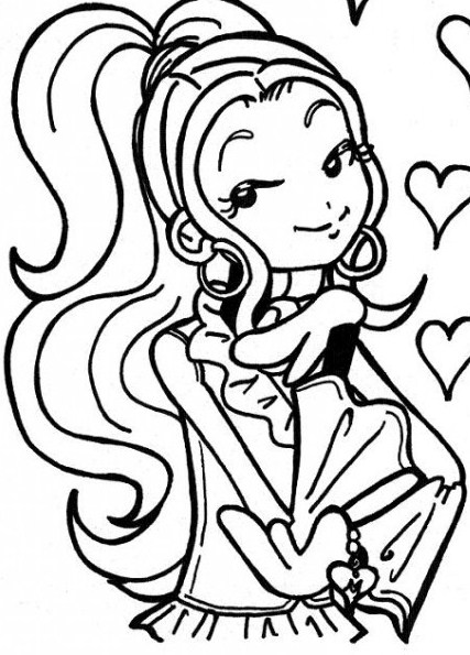 33 Dork Diaries Mackenzie Coloring Pages Printable 29