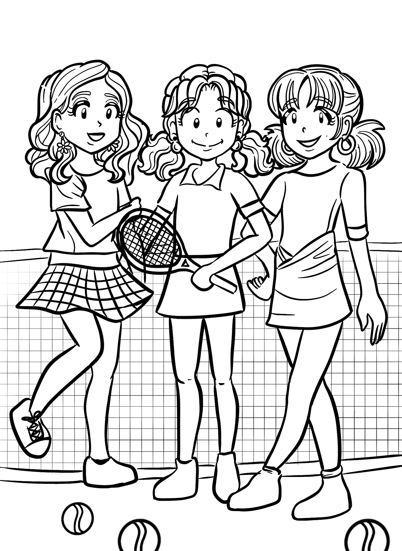 33 Dork Diaries Mackenzie Coloring Pages Printable 3