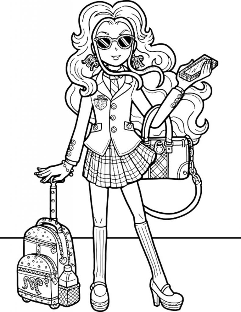 dork diaries mackenzie coloring pages printable jpg