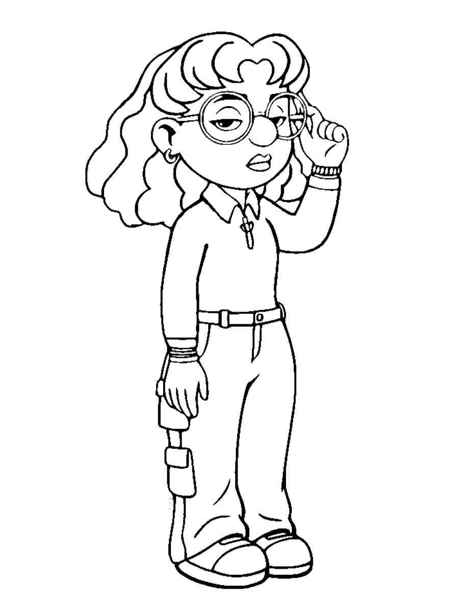 33 Dork Diaries Mackenzie Coloring Pages Printable 5