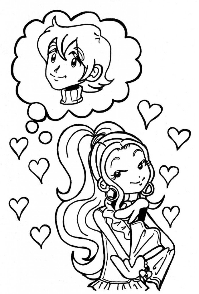 33 Dork Diaries Mackenzie Coloring Pages Printable 7